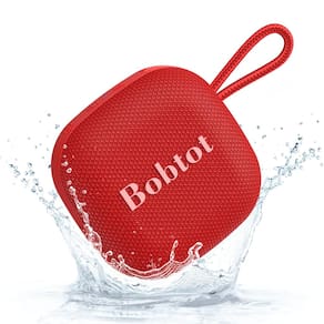 Alto-falante Bluetooth portátil Bobtot Wireless IPX7 Waterproof