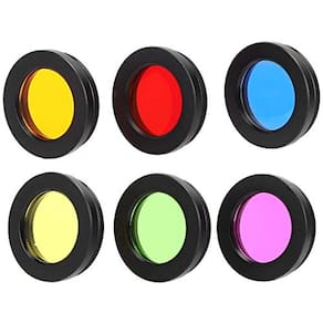 Filtro telescópico 070, lente ocular de 1,25 polegadas com caixa de armazenamento