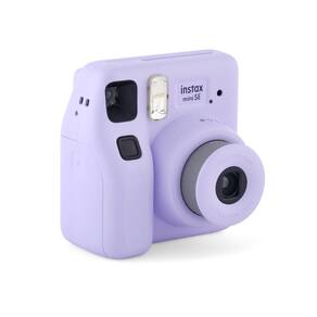 Câmera Fujifilm Instax Mini SE com estojo, álbum, filme e adesivos