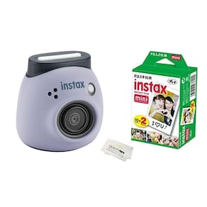 Câmera digital Fujifilm Instax Pal com 20 impressões Fujifilm (azul lavanda)