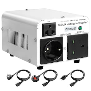 Transformador conversor de tensão Yinleader 800W 110V/120V a 220V/240V