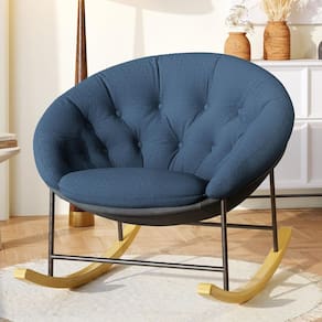 Cadeira de balanço Kidirect Upgrade Nursery Saucer para adultos