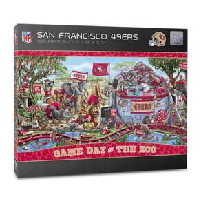 Puzzle YouTheFan NFL San Francisco 49ers Game Day no Zoológico
