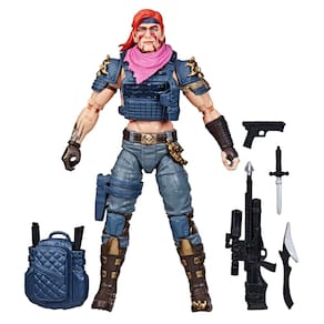 Figura de ação G.I. Joe Classified Series #146 Dreadnok Zandar