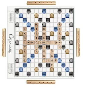 Jogo de tabuleiro de palavras cruzadas Coolle Classic Scrabble 3+ Years