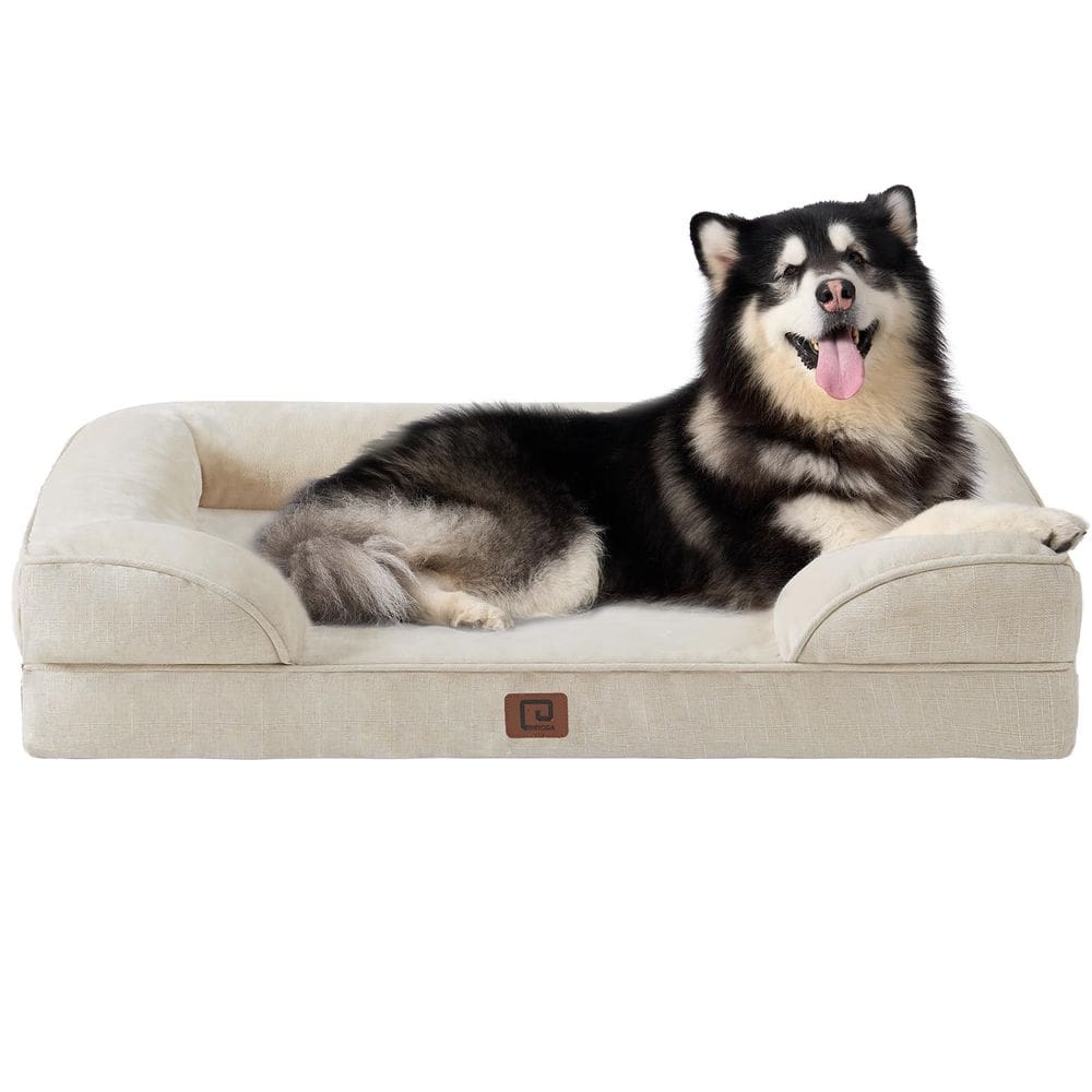 Cama para cães EHEYCIGA Orthopaedic Extra Large Waterproof Memory Foam
