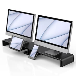 Suporte de monitor Klearlook dobrável Riser com gaveta de armazenamento