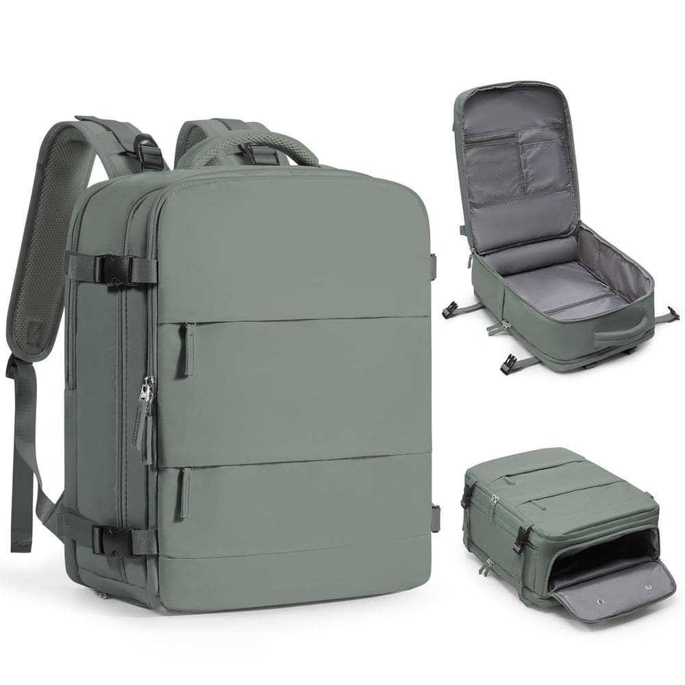 Mochila de viagem Coofay Large para mulheres aprovada pela companhia aérea