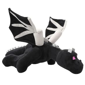 Brinquedo de pelúcia Black Dragon, videogame Adumtil, 60 cm, presente para crianças