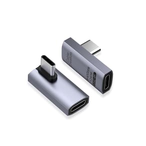 Cabo adaptador USB C Creation, ângulo reto de 90 graus, pacote com 2