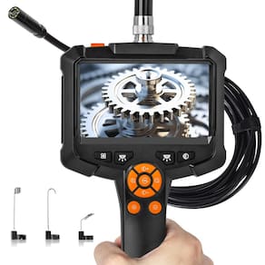 Câmera endoscópica KMDES 1080P HD com 8 luzes LED 5m IPX7