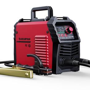 Soldador ARCCAPTAIN atualizado 160A ARC/lift TIG 110V/220V 5,84 lb