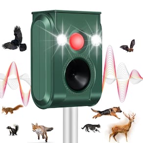 Repelente solar de animais YOOYHHOME ativado por movimento externo