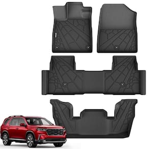 Tapetes KARPAL para Honda Pilot 2023-2025 TPE Rubber Black