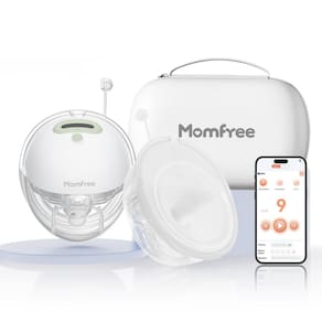 Bombas de mama vestíveis Momfree F6 App compatíveis com 3 modos