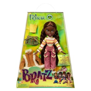 Boneca de moda Bratz Felicia série 3 com 2 roupas e pôster
