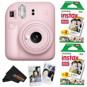 Câmera Fujifilm Instax Mini 12 com filme Fujifilm 40 folhas
