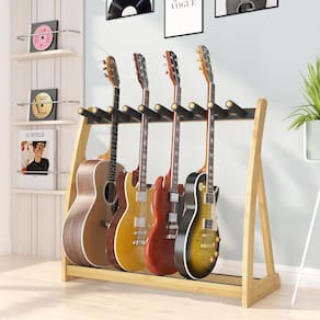 Suporte para guitarra Wisuce Essentials Multi-Guitar Bamboo
