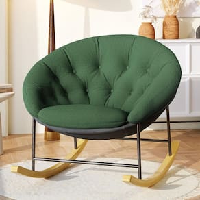 Cadeira de balanço Kidirect Upgrade Nursery Saucer para adultos