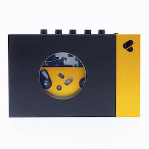 Leitor de cassetes portátil We Are Rewind Amy Black & Yellow