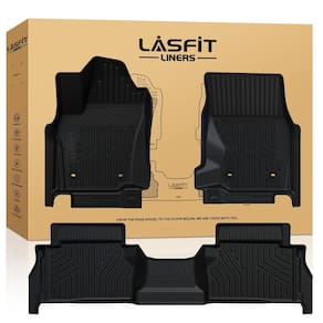 Tapetes de chão LASFIT para cabine dupla Toyota Tacoma 2024-2025