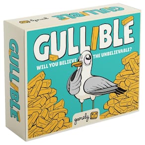 Jogo de tabuleiro Gamely Gullible: Hilarious Trivia Quiz Game