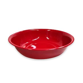 Bacia de Ágata Vermelha Nº32 Esmaltada Rituais Umbanda 32 cm