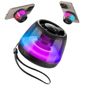 Alto-falante Bluetooth Heetipuk Magnetic com suporte para celular