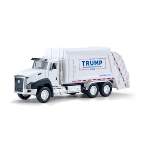 Toy Truck Yolscue Presidente Donald Trump 2024 Lixo 1:50