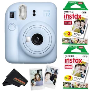 Câmera Fujifilm Instax Mini 12 com filme Fujifilm 40 folhas