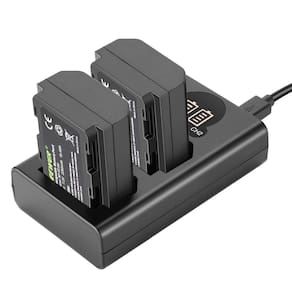 Bateria de reposição + carregador 2280mAh para Sony NP-FZ100