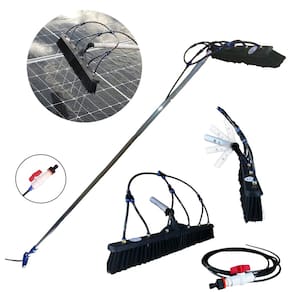 Vassoura Profissional De 60cm Para Limpeza De Placa Solar cabo 6m