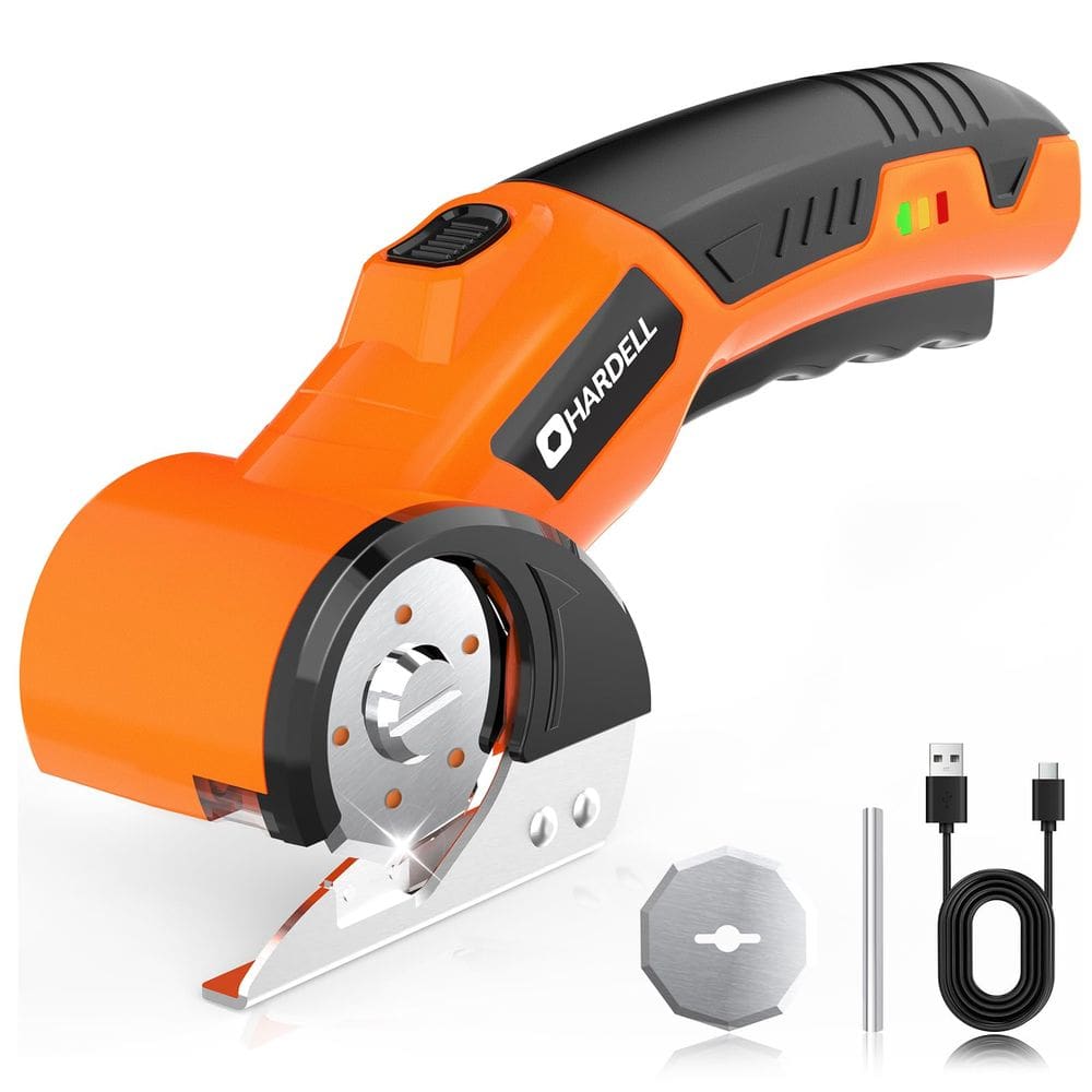 Tesoura elétrica HARDELL 320RPM sem fio recarregável 4V