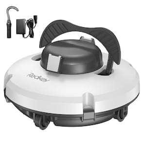 Limpador de piscina robô sem fio Redkey S100 para superfícies acima do solo
