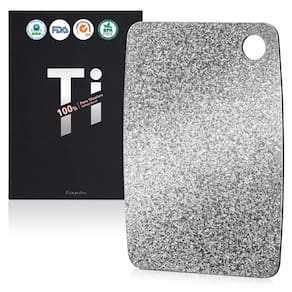 Tábua de corte FINEYORKER 100% puro de titânio antibacteriano