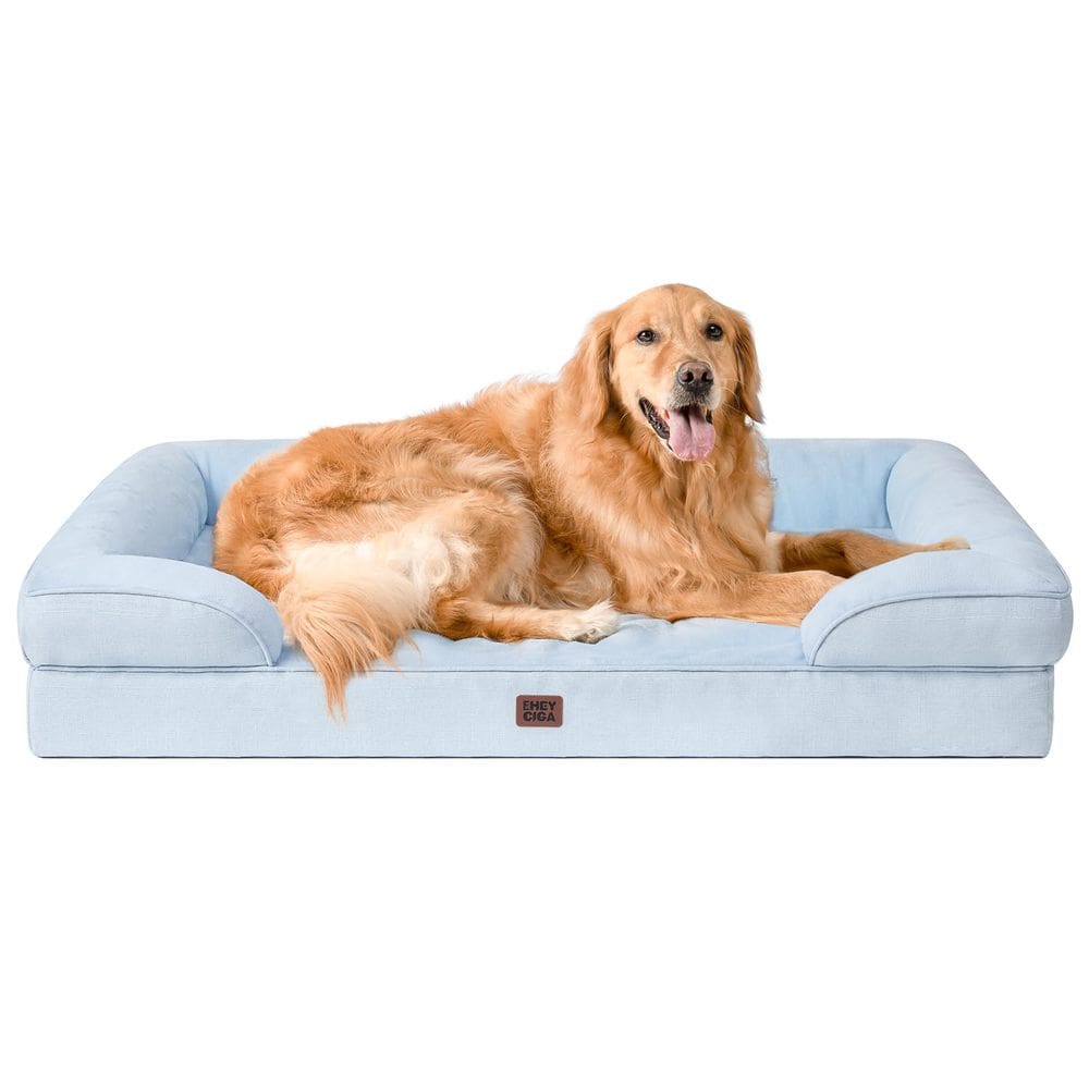Cama para cães EHEYCIGA Orthopaedic XL Waterproof Memory Foam