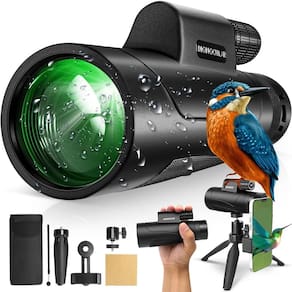 Telescópio monocular Asacam 80x100 de alta definição