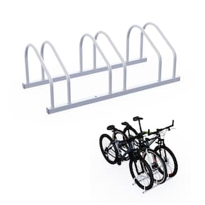 Suporte para bicicletas SAMRELAX Bike Rack Floor Parking 3 bicicletas Garagem