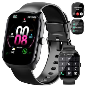 Smartwatch Qecnato S68 de 1,95 polegadas com tela curva HD IP68 Android iOS