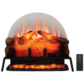 Lareira Elétrica Ecológica com Controle Remoto, 6 Cores de Chama, 5 Níveis de Brilho e Som Crepitante, 110V 750W/1500W, PuraFlame EF511A,
