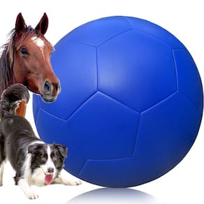 Bola de pastoreio FOMAOGO para cães PU Dog Collie de 20 cm para pastor australiano, Border Collies