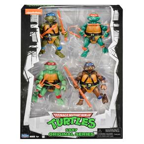 Boneco de ação PlayMates Teenage Mutant Ninja Turtles 1987