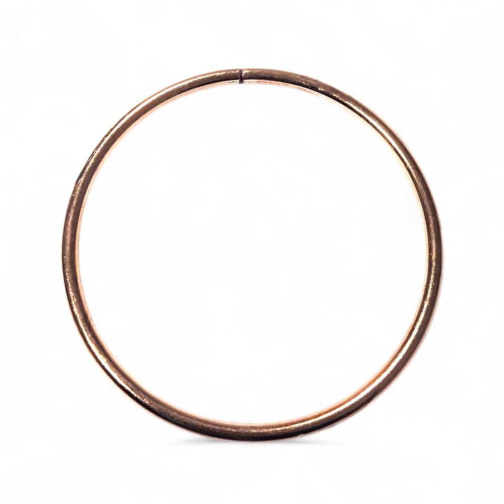 Pulseira de Metal Idé Cobre Grande Proteção Assentamento 8cm