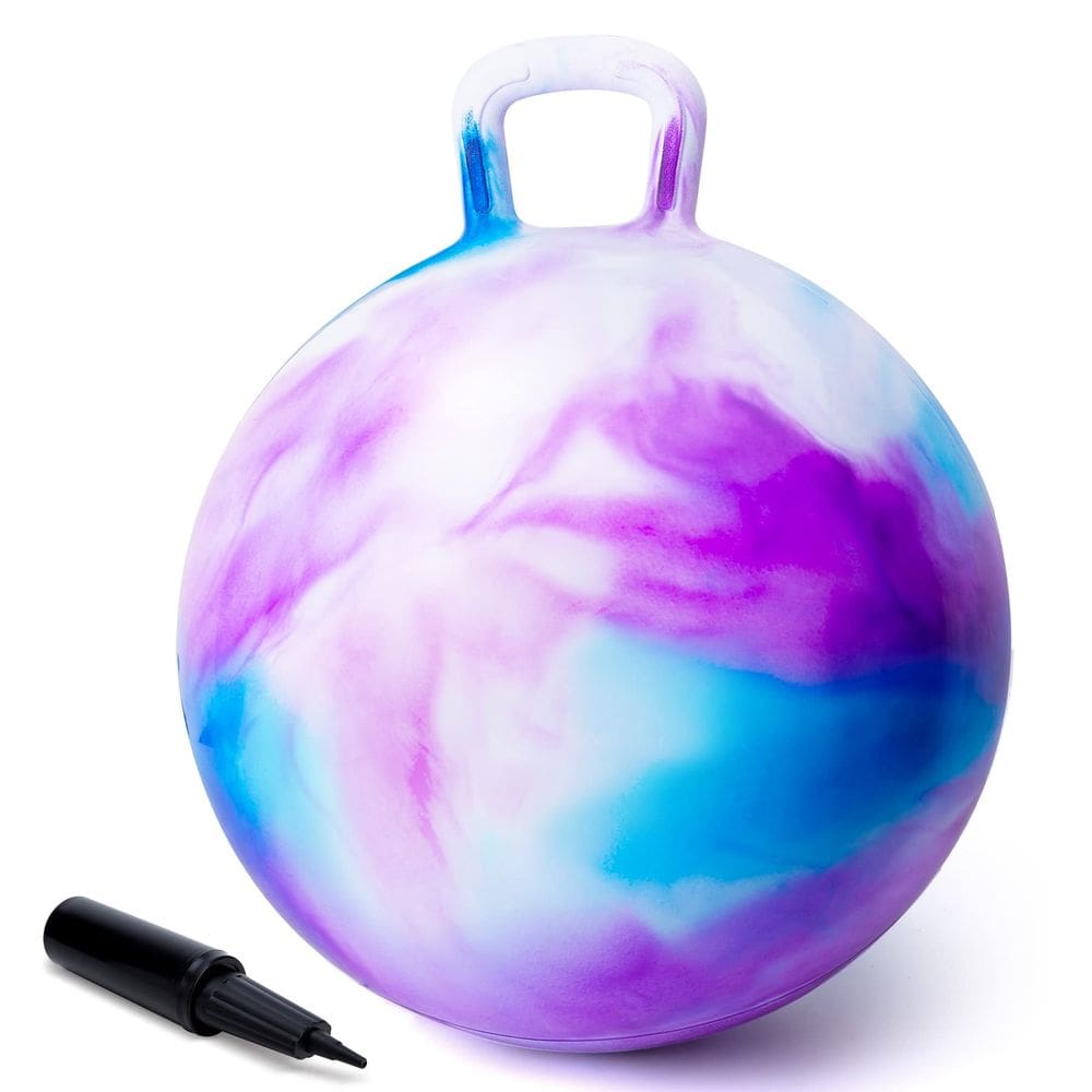 Hopper Ball ZOOJOY Clouds Bouncy Ball 55 cm com bomba para crianças maiores de 10 anos