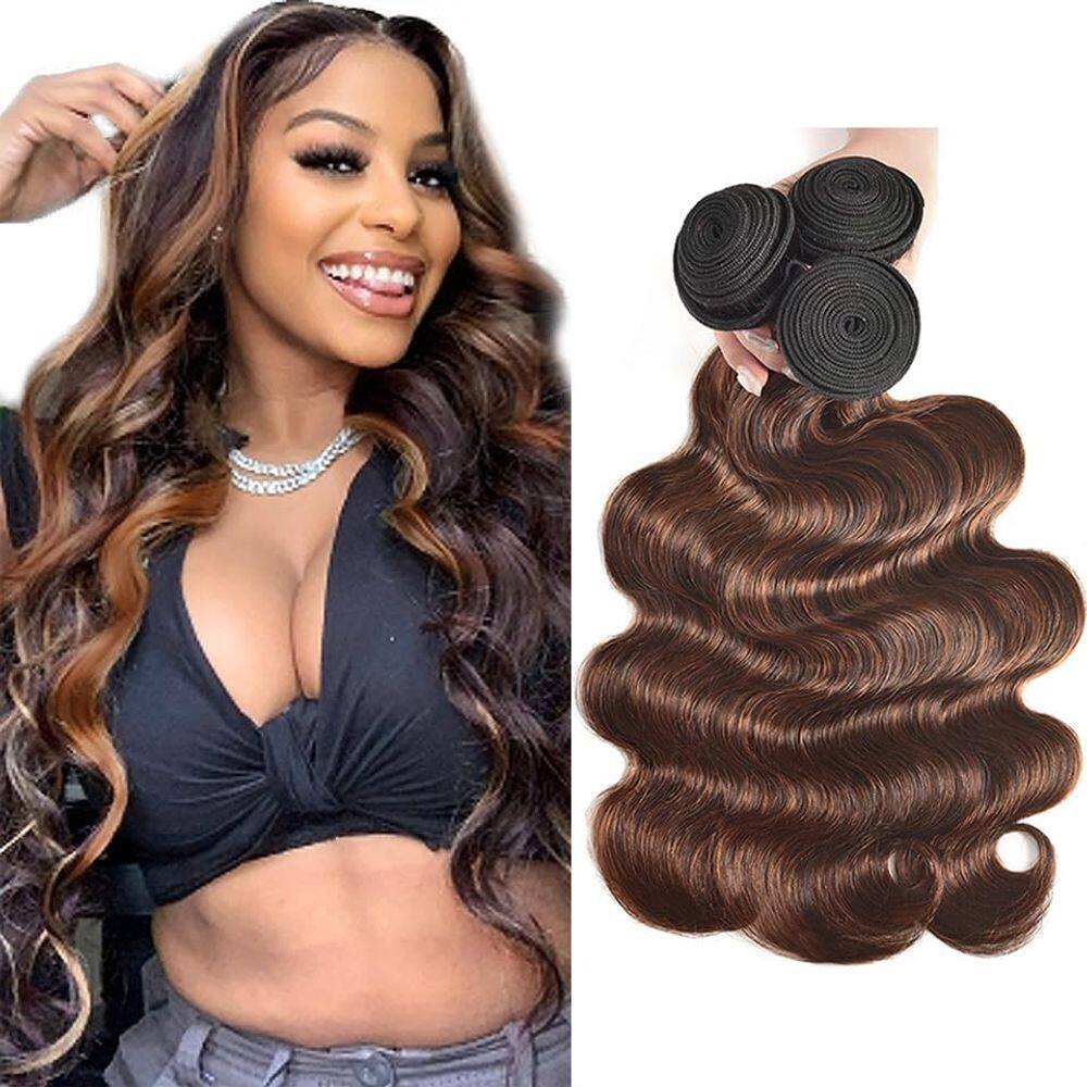Pacote de cabelo Freiuoke Body Wave Brazilian 70-95cm P4/30