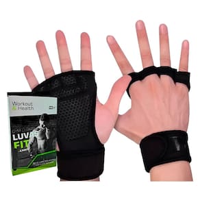 Luva Neoprene Academia Fitness Crossfit Musculação C/ Punho
