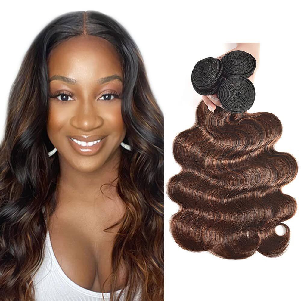 Pacotes de cabelo Freiuoke Body Wave Brazilian Virgin 3 pacotes