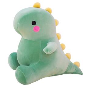 Brinquedo de pelúcia DUANMUL Cute Dinosaur Stuffed Bich 32 cm verde
