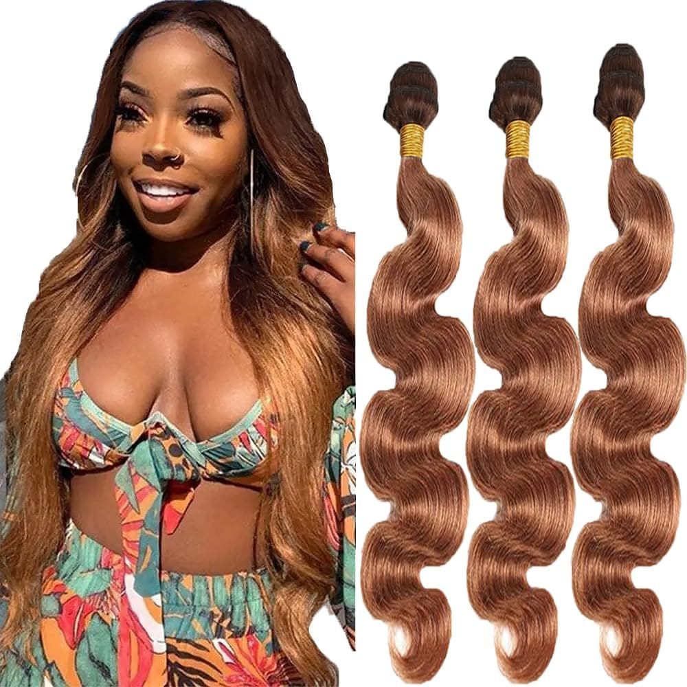 Pacotes de cabelo YOUNGHANN Brazilian Virgin T4/30 Body Wave 3x55-65cm
