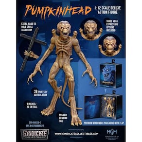 Action Figure Syndicate Collectibles Pumpkinhead escala 1:12